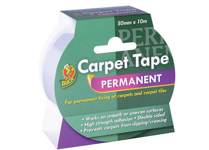 Shurtape Duck Tapepermanent Carpet Tape 50Mm X 10M