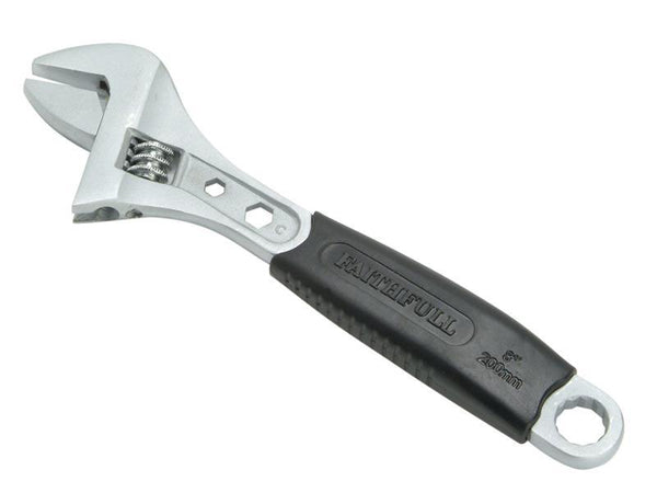 Faithfull Contract Adjustable Spanner 200Mm (8In)