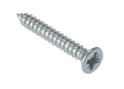 Forgefix Self-Tapping Screw Pozi Csk Zp 1In X 6 Box 200