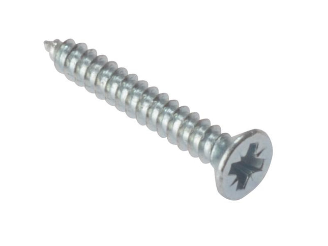 Forgefix Self-Tapping Screw Pozi Csk Zp 1In X 6 Box 200