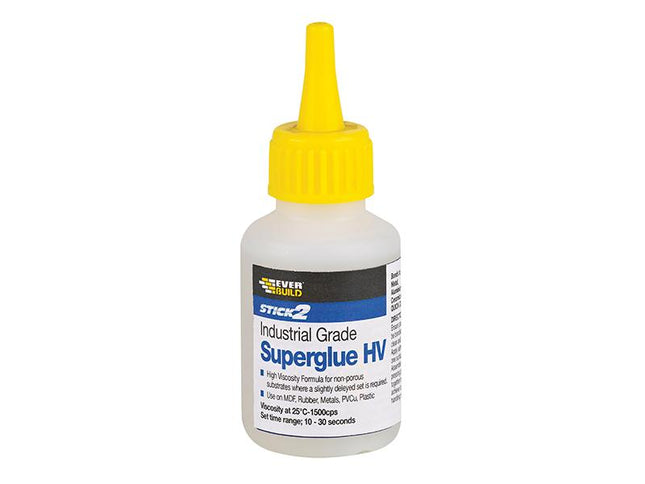 Everbuild Industrial Superglue Hv 20G