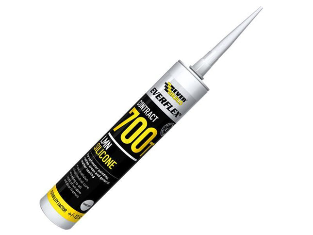 Everbuild Pvcu & Roofing Silicone Sealant C3 Translucent 700T