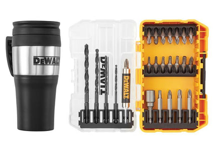 DEWALT Dt70706 Drill Drive Set, 25 Piece + Mug Display Of 4