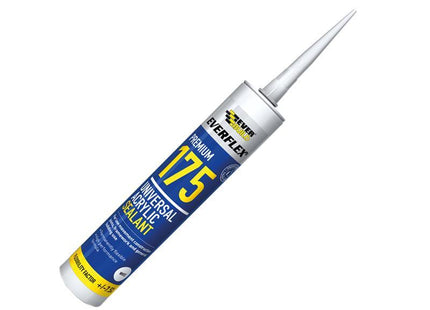 Everbuild 175 Universal Acrylic Sealant White 300Ml