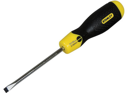 Stanley Tools Cushion Grip Screwdriver Flared Tip 5 X 100Mm