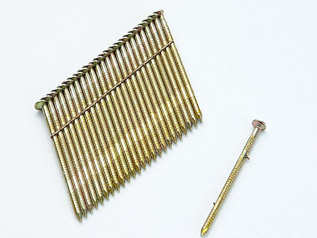 Bostitch 28 Galvanised Ring Shank Stick Nails 3.1 X 90Mm Pack Of 2000