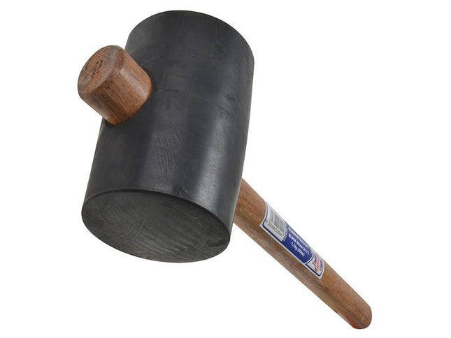 Faithfull Rubber Mallet - Black 1.1Kg (40Oz)