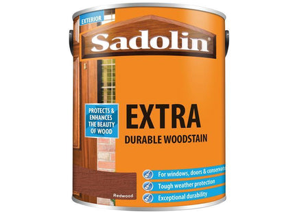 Sadolin Extra Durable Woodstain Redwood 5 Litre