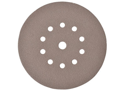Flex Power Tools Sanding Paper Hook & Loop Backing Round 40 Grit Pack 20