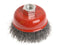 Faithfull Wire Cup Brush 60Mm X M14 X 2 0.30Mm