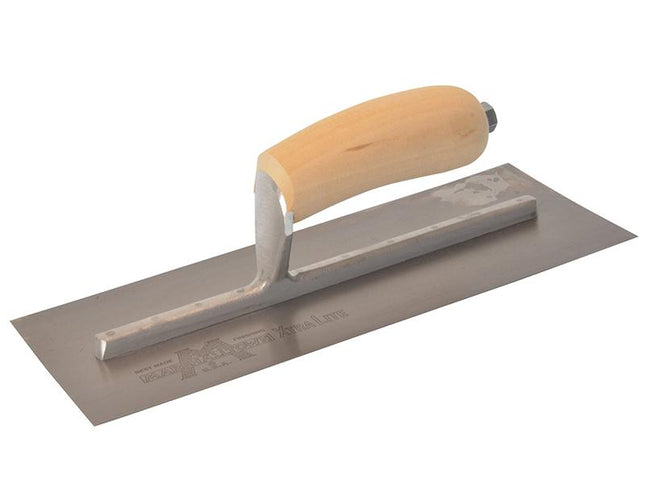 Marshalltown Mxs2 Plasterer'S Finishing Trowel Wooden Handle 11.1/2 X 4.1/2In