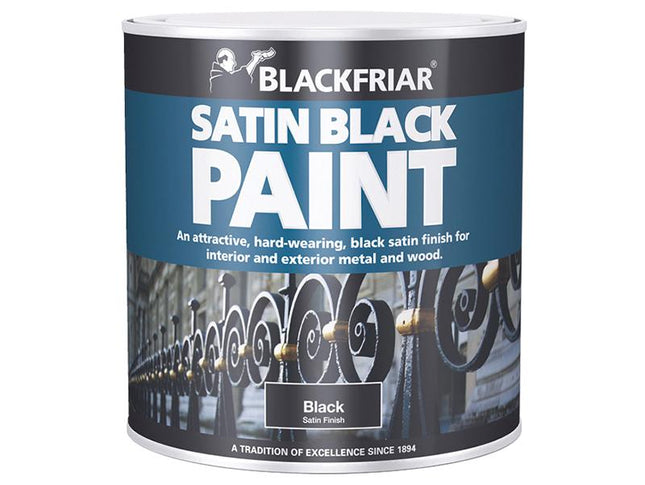 Blackfriar Satin Black Paint 125Ml