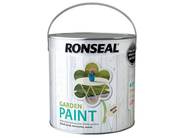 Ronseal Garden Paint White Ash 2.5 Litre