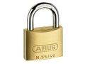 ABUS Mechanical 55/40Mm Brass Padlock Keyed Alike 5402