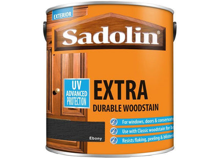 Sadolin Extra Durable Woodstain Ebony 2.5 Litre