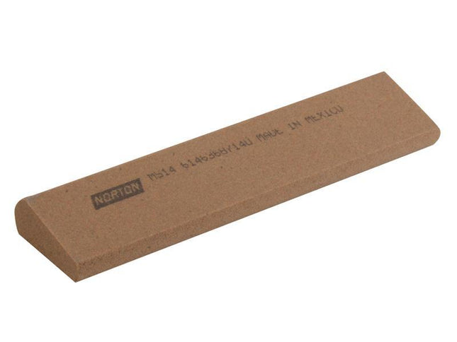 India Ms14 Round Edge Slipstone 100 X 25 X 11 X 5Mm - Medium
