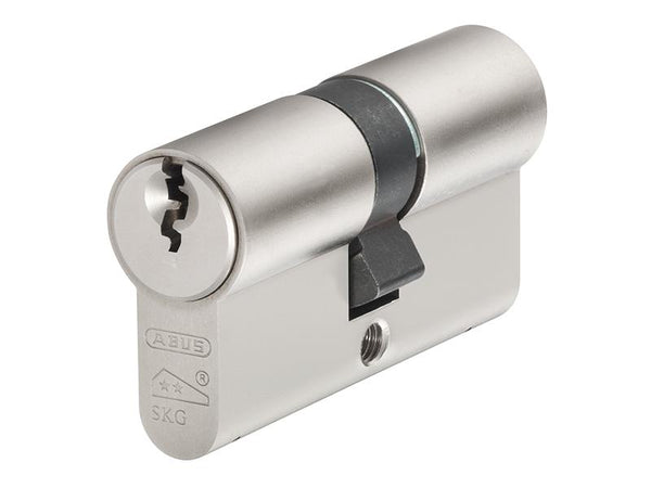 ABUS Mechanical E60Np Euro Double Cylinder Nickel Pearl 40Mm / 50Mm Visi