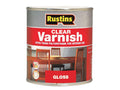 Rustins Polyurethane Varnish Gloss Clear 500Ml