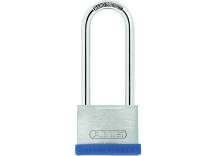 ABUS Mechanical 40Mm Silver Rock 5 Padlock Long Shackle 63Mm