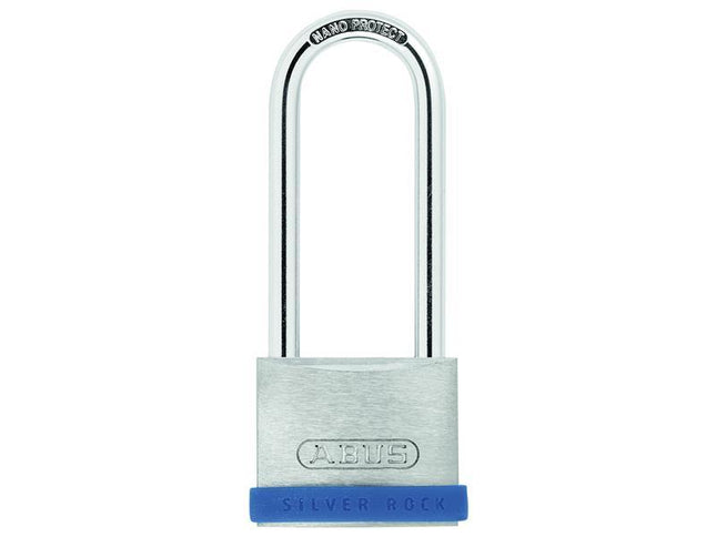 ABUS Mechanical 40Mm Silver Rock 5 Padlock Long Shackle 63Mm