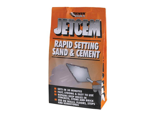 Everbuild Premix Sand & Cement 12Kg (6 X 2Kg Packs)