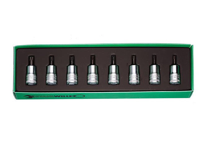 Stahlwille Torx Bit Socket 3/8In Drive Set (8)