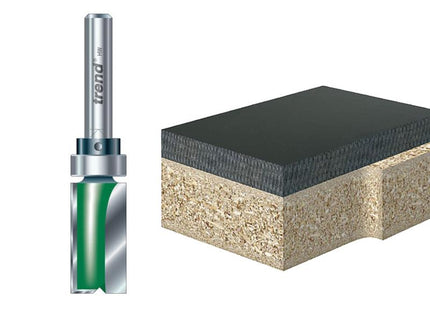 TREND C121 X 1/4 Tct Bearing Guided Template Profile Cutter 12.7 X 25.4Mm