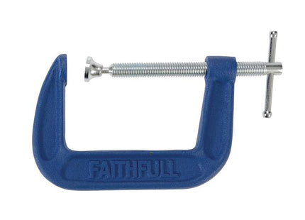 Faithfull Medium-Duty G Clamp 75Mm (3In)