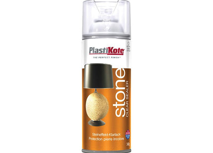 Plastikote Stone Touch Spray Clear Sealer 400Ml