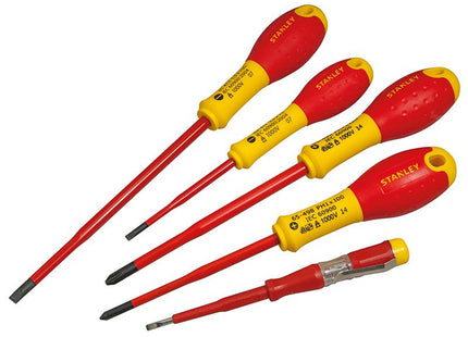 Stanley Tools Fatmax Vde Insulated Screwdriver Set Of 5 Sl/Pz