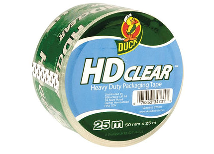 Shurtape Duck Tape Packaging Heavy-Duty 50Mm X 25M Clear