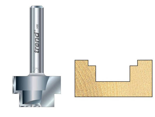 TREND 36/10 X 1/4 Tct Strip Recessor 13 X 19 X 10 X 6Mm