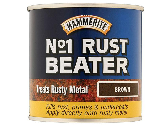 Hammerite No.1 Rust Beater Paint Dark Brown 250Ml