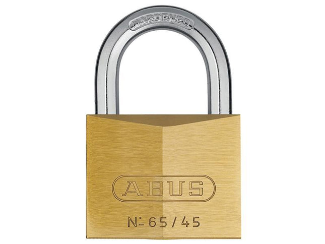 ABUS Mechanical 65/45Mm Brass Padlock Keyed Alike 456