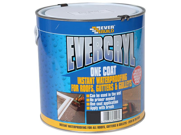 Everbuild Evercryl One Coat Compound Black 2.5Kg