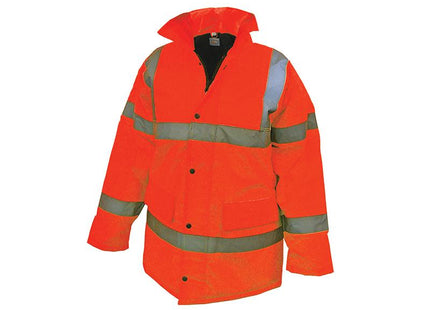 Scan Hi-Vis Orange Motorway Jacket - Xl (48In)