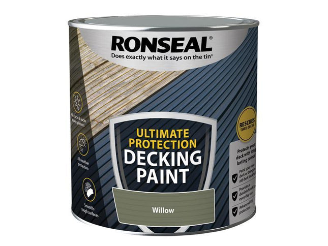 Ronseal Ultimate Protection Decking Paint Willow 2.5 litre