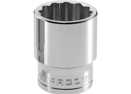 Facom Bi-Hexagon Socket 1/2In Drive 19Mm