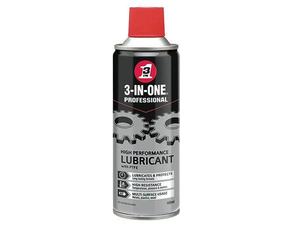 3-In-One 3-In-One High Performance Lubricant With Ptfe 400Ml