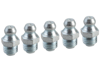 Faithfull Grease Nipple Straight M8 X 1.0 (Pack 5)