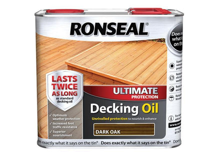 Ronseal Ultimate Decking Oil Dark Oak 2.5 Litre