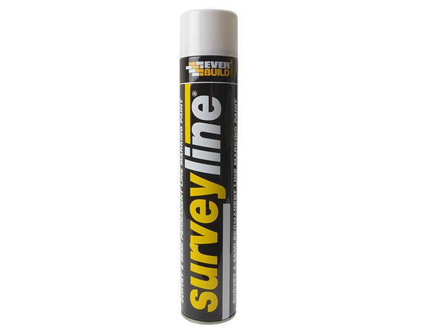 Everbuild Surveyline Marker Spray White 700Ml