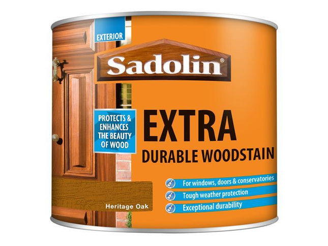 Sadolin Extra Durable Woodstain Heritage Oak 500Ml