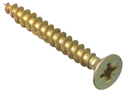 Forgefix Multi-Purpose Pozi Screw Csk St Zyp 6.0 X 40Mm Box 200