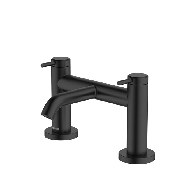 McAlpine Kelvin Bath Filler Tap Matt Black BF-K-MB