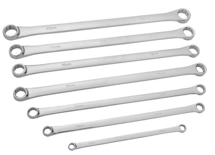 Bluespot Tools Extra Long Ring Spanner Set, 7 Piece