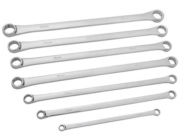 Bluespot Tools Extra Long Ring Spanner Set, 7 Piece