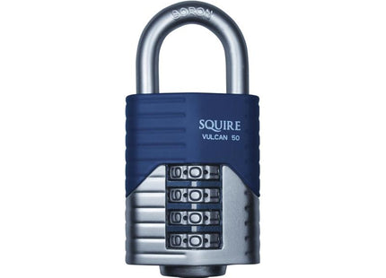 Henry Squire Vulcan Open Boron Shackle Combination Padlock 40Mm