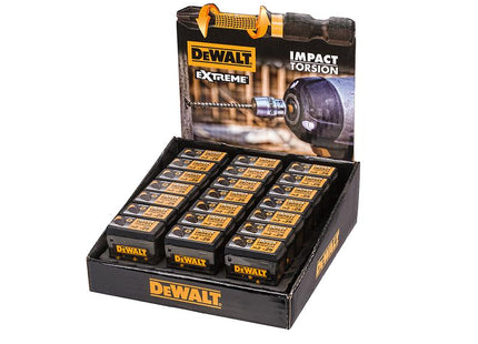 DEWALT Impact Torsion Bits Ph2 25Mm Tic Tac Display 21 Piece