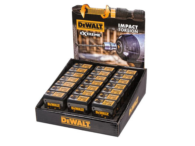 DEWALT Impact Torsion Bits Ph2 25Mm Tic Tac Display 21 Piece